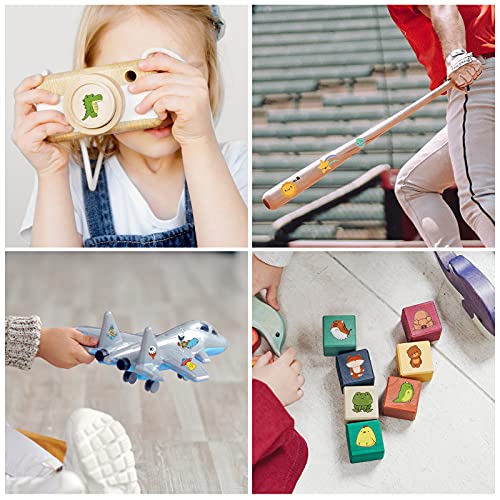 Metker 90 sheets (1000 patterns) kids waterproof Temporary Tattoos, children'...