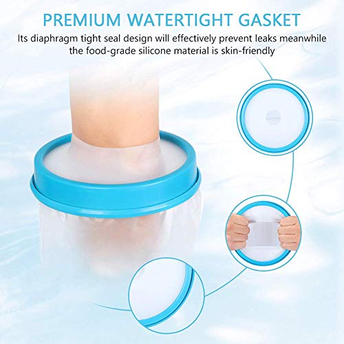 MEW Waterproof Arm Cast Cover, Kids or Adult Reusable Watertight Cast Protect...