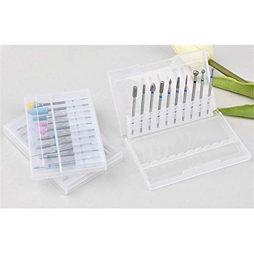 30pcs Mill Ceramic Diamond Nail Drill Bit Brushes Ball Stone Cuticle Cleaner ...