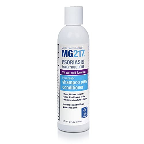 MG217 Psoriasis Scalp Solutions, Shampoo + Conditioner, 8 Ounce (5603)