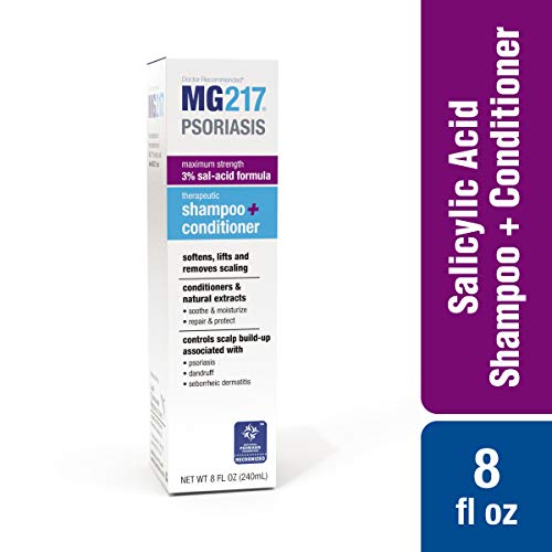 MG217 Psoriasis Scalp Solutions, Shampoo + Conditioner, 8 Ounce (5603)