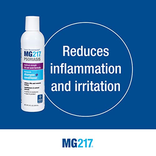 MG217 Psoriasis Scalp Solutions, Shampoo + Conditioner, 8 Ounce (5603)