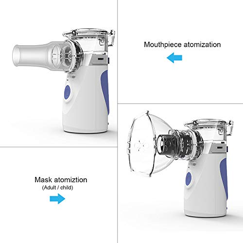 Personal Cool Mist Steam Inhaler, Portable Atomizer Hydrating Mist, Handheld ...