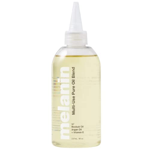 MH Melanin Multi-Use Pure Oil Blend 8 Oz. Hot Oil Treatment and Body Moisturi...