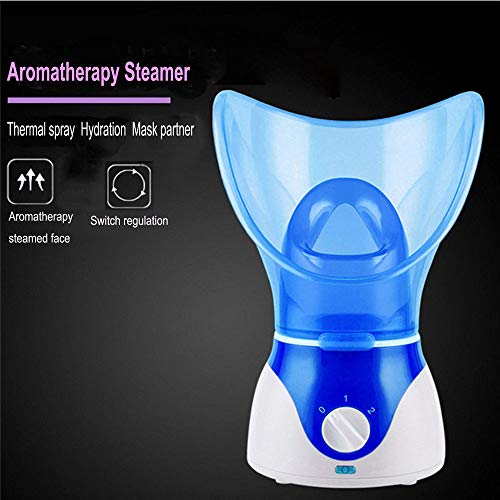 Facial Steamer Professional Steam Inhaler Facial Sauna Spa for Face Mask Mois...