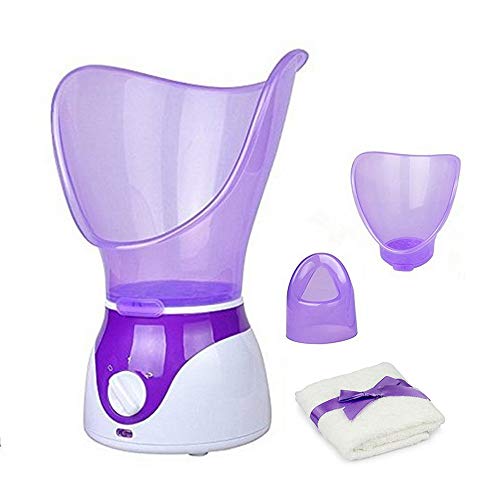 Facial Steamer Professional Steam Inhaler Facial Sauna Spa for Face Mask Mois...