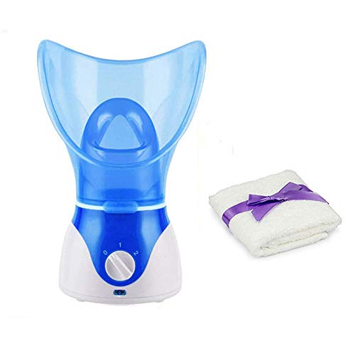 Facial Steamer Professional Steam Inhaler Facial Sauna Spa for Face Mask Mois...