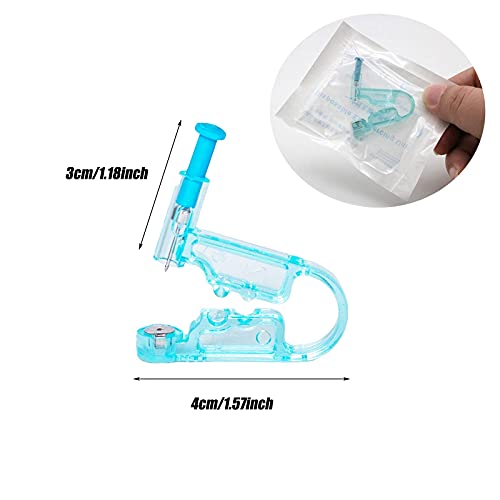 4 Pack Self Ear Piercing Gun Disposable Self Ear Piercing Gun Kit Safety Ear ...
