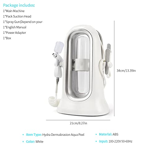 Hydrogen Oxygen FacialBeauty Machine, Skin Moisturizing Pores Cleansing Machi...