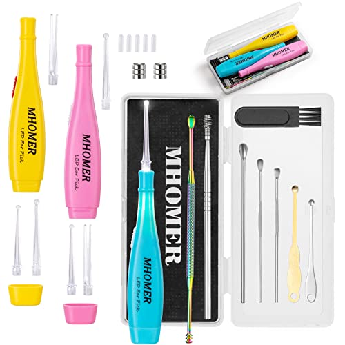 Ear Wax Removal Tool, Ear Cleaner,Ear Cleaning Kit,Earwax Removal Kit,13pcs E...