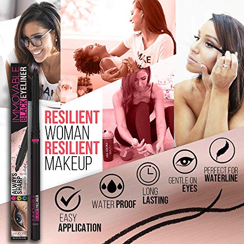 Best Cruelty Free Waterproof Eyeliner Pencil with Sharpener - All Day Smudgep...