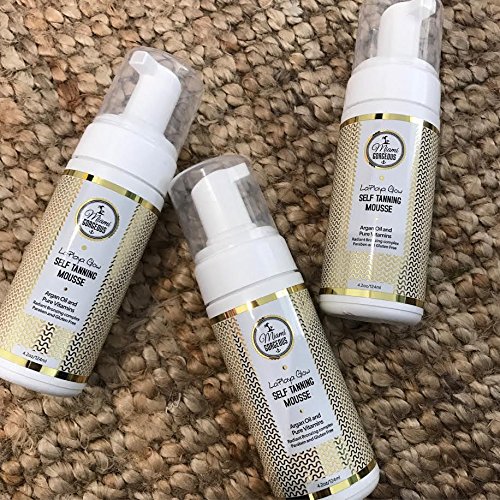 Miami Gorgeous Self Tanning Mousse LaPlaya Glow Instant Self Tanner Bronzing ...