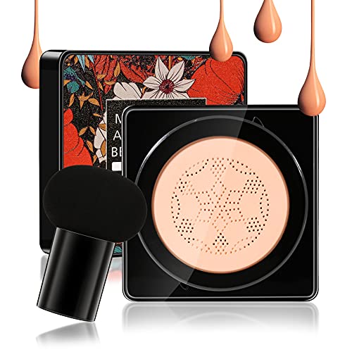 Air Cushion CC Cream Mushroom Head Foundation,Concealer Lasting Nude Makeup M...