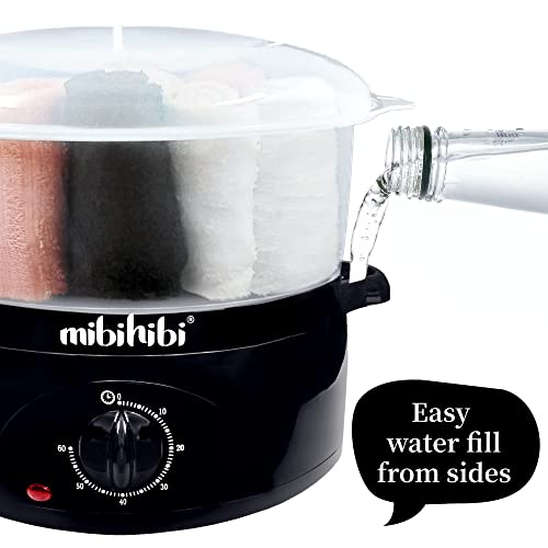 Personal Household Use Hot Moist Towels Steamer and Warmer - Holds 15 Moist T...