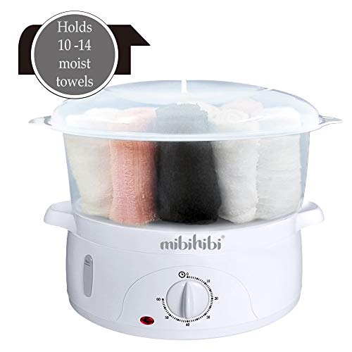 Personal Household Use Moist Towel Steamer and Warmer | Fits 15 Moist Towels ...