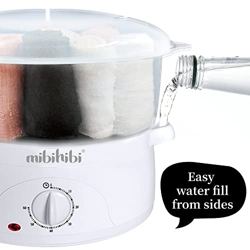 Personal Household Use Moist Towel Steamer and Warmer | Fits 15 Moist Towels ...