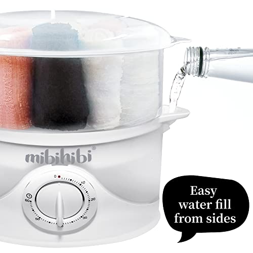 Personal Household Use Moist Towels Steamer and Warmers - Holds 15 Moist Towe...