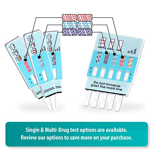 MiCare [2pk] - 6-Panel Urine Test Card (BUP/BZO/COC/MOP/MTD/OXY) #MI-WDOA-865