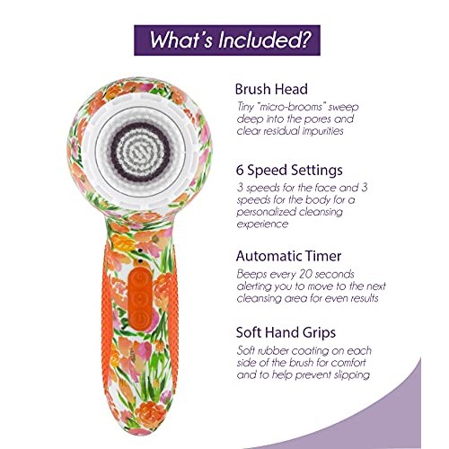 Michael Todd Beauty Soniclear Elite - Facial Cleansing Brush System - 6-Speed...