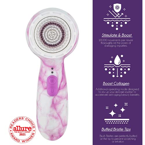 Michael Todd Beauty Soniclear Petite – Facial Cleansing Brush System - 3-Spee...