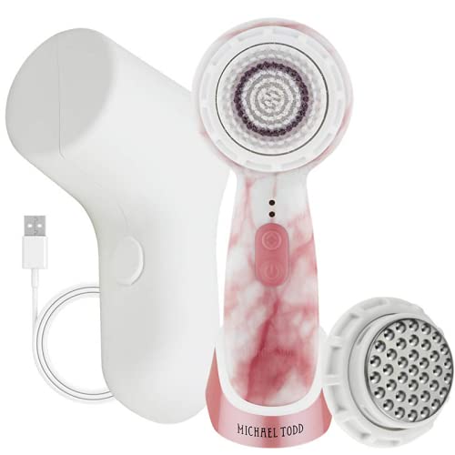 Michael Todd Beauty Soniclear Petite – Facial Cleansing Brush System - 3-Spee...