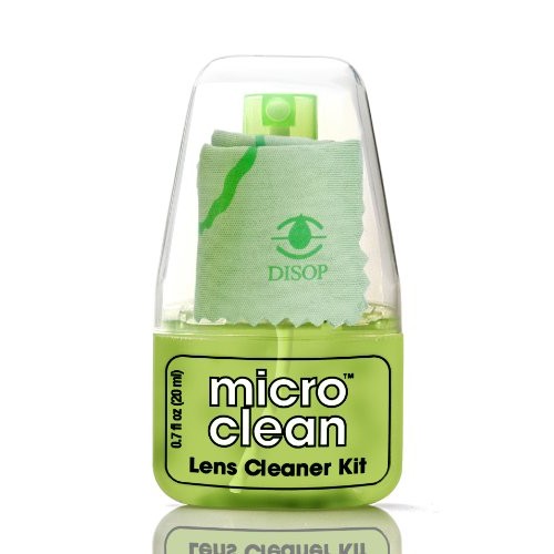 Glasses Cleaner with Microfiber Cloth, Travel Lens Cleaning Kit, Pack of 2 Sp...