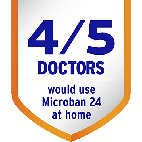 Microban Disinfectant Spray, 24 Hour Sanitizing and Antibacterial Spray, Sani...