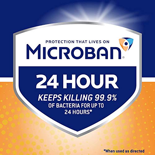 Microban Disinfectant Spray, 24 Hour Sanitizing and Antibacterial Spray, Sani...