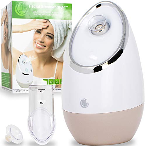 Facial Steamer SPA+ by Microderm GLO - Best Professional Nano Ionic Warm Mist...