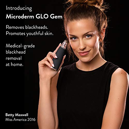Microderm GLO GEM Diamond Microdermabrasion and Suction Tool - Best Pore Vacu...