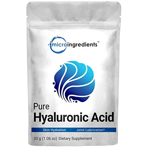 Pure Hyaluronic Acid Serum Powder, High Molecular Weight, Cosmetics Grade, Ma...