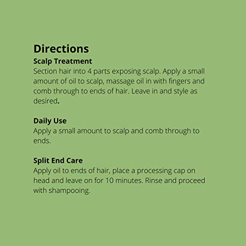 Mielle Organics Rosemary Mint Scalp & Hair Strengthening Oil, Infused w/Bioti...