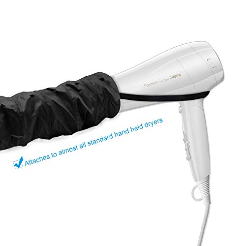 Bonnet Hood Hair Dryer Attachment - Adjustable Extra Large Bonnet Hair Dryer ...