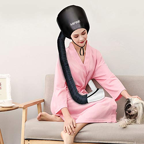 Bonnet Hood Hair Dryer Attachment - Adjustable Extra Large Bonnet Hair Dryer ...