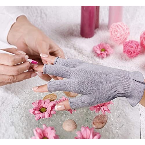 MIG4U Fingerless Moisturizing Beauty Gloves Half Finger Touchscreen Glove for...