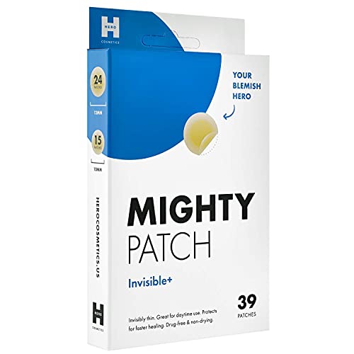 Mighty Patch Invisible+ from Hero Cosmetics - Daytime Hydrocolloid Acne Pimpl...
