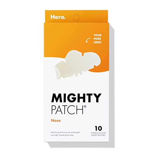 Mighty Patch Nose from Hero Cosmetics - XL Hydrocolloid Patches for Nose Pore...