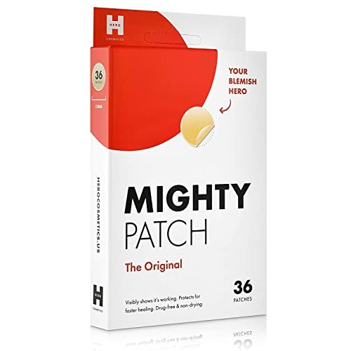 Mighty Patch Original from Hero Cosmetics - Hydrocolloid Acne Pimple Patch fo...