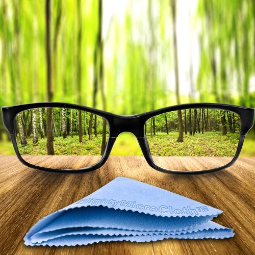 MightyMicroCloth Microfiber Eyeglass Cleaning Cloths – Lens Cleaner for Glass...