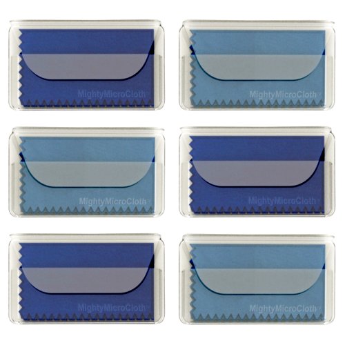 MightyMicroCloth Microfiber Eyeglass Cleaning Cloths – Lens Cleaner for Glass...