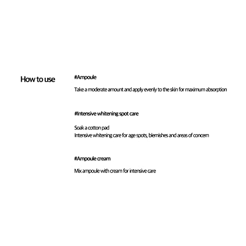 [Miguhara] Ultra Brightening Perfect Ampoule 20ml Brightening Serum K-Beauty,...