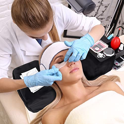 MIILAMOD Eyelash Extension Neck Pillow With Acrylic Shelf Organizer Stand, Ve...