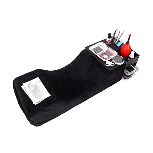 MIILAMOD Eyelash Extension Neck Pillow With Acrylic Shelf Organizer Stand, Ve...