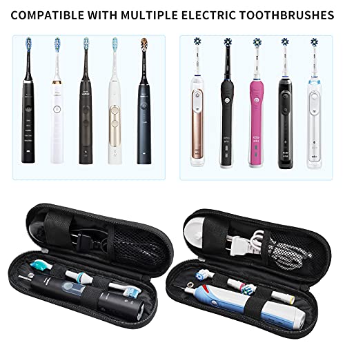 Compact Toothbrush Travel Case for Oral-B Pro 1000/1500/Oral-B Smart 1500 Ele...