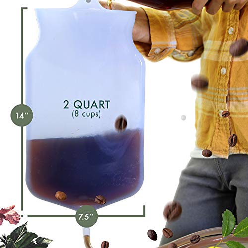 Mikacare Enema Bag Kit Clear Non-Toxic Silicone. for Coffee and Water Colon C...