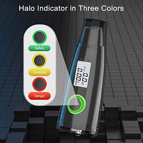 MIKICARE Portable Breathalyzer - Professional-Grade Accuracy & Non-Contact Al...