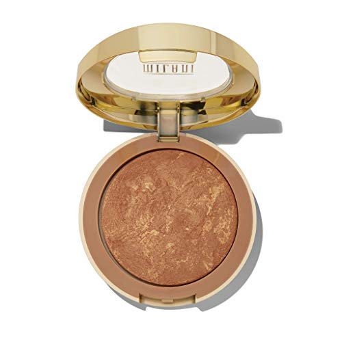 Milani Baked Bronzer - Dolce, Cruelty-Free Shimmer Bronzing Powder to Use For...