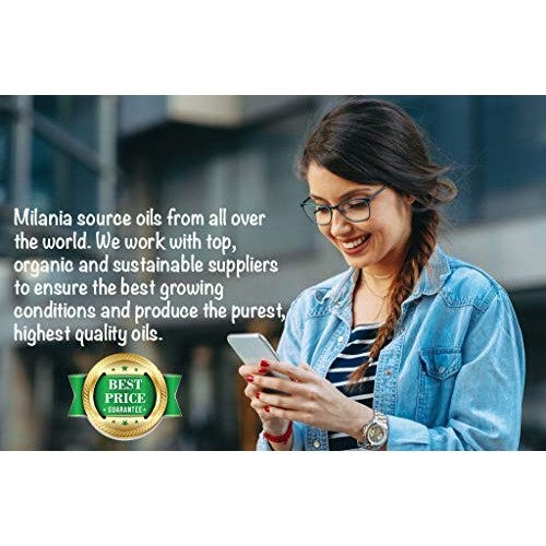 Premium Organic Castor Oil - 100% Pure and Hexane-Free Cold-Pressed Beauty & ...