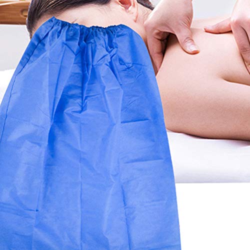 Milisten 10PCS Disposable Spa Wrap Non-Woven Bath Wrap Womens Bathrobe for Sp...