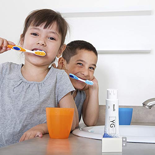 4 PCS Toothpaste Squeezer, Milkary Manual Rotate Toothpaste Tube Squeezers Di...